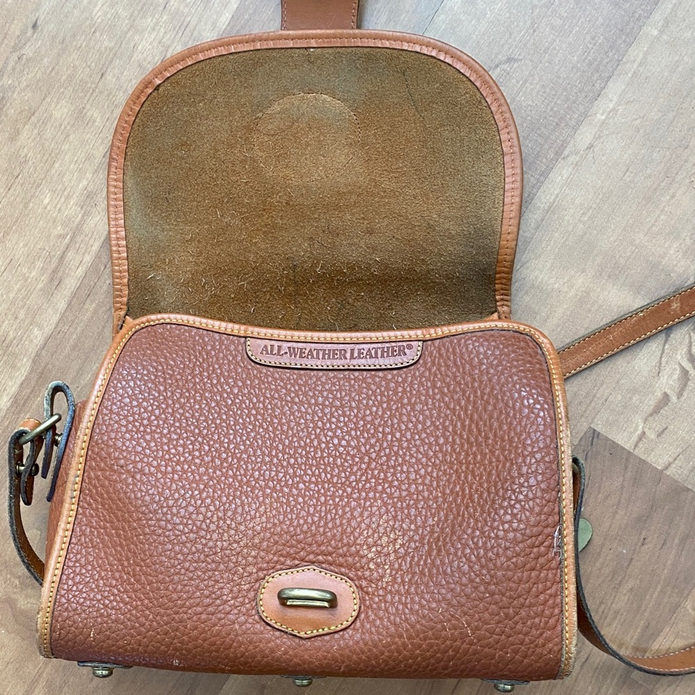 Dooney & Bourke Brown Leather Shoulder Bag